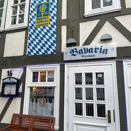 Bavaria Wirtshaus - Hotel & Apartments Frankenberg an der Eder Bagian luar foto